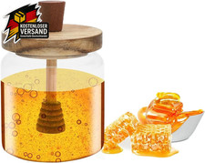 Honigtopf Glas Honigspender