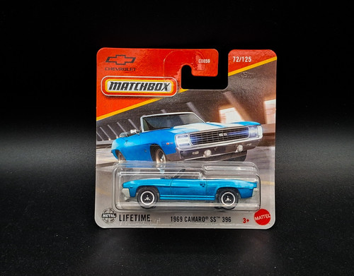 Matchbox 1969 camaro ss - matchbox,