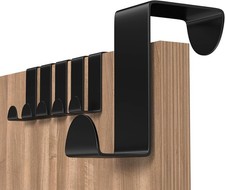 Türhaken, 6 Stück Türhaken Zum Einhängen Edelstahl Kleiderhaken Tür 2-Seitig Ver