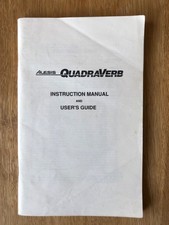 Alesis Quadraverb Instruction