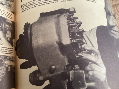 Norton amc burman getriebe - burman,