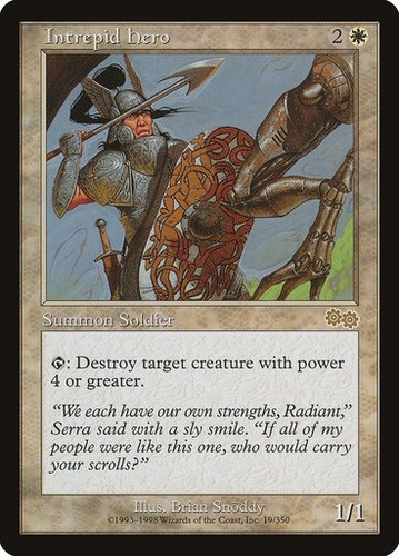 Mtg intrepid hero urza - -,