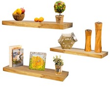 Wandregal Eiche rustikales