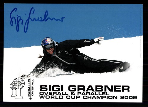 Sigi grabner autogrammkarte - sigi,