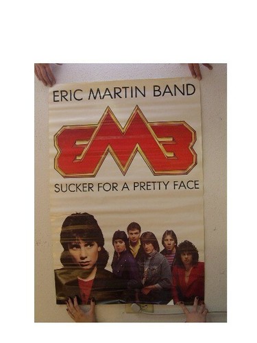 Eric martin band poster - poster, emb