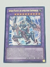 Yu-Gi-Oh! Einzelkarte Imperion Magnum, der Superleitende Kampfroboter NM
