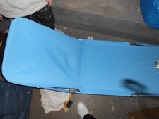 Kinderliege Kinder Gartenliege Zweibeinliege türkis