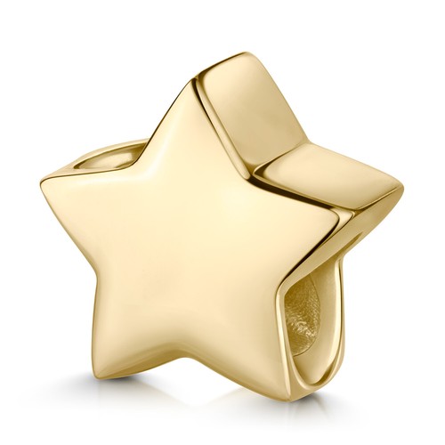 Materia stern bead gold - bead,