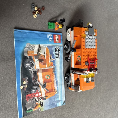 Lego 7991 recycle truck lkw - 7991,