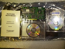 Made in Germany PINNACLE SYSTEMS DVB-S PCI TV SAT BSRU-6-502A+ 2xCD (Hauppauge)