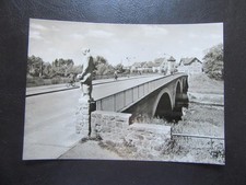AK Raguhn,Brücke des Friedens,Fahrrad,um 1968