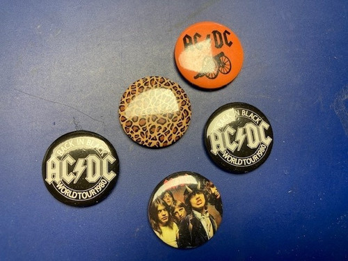Acdc sticker pins alle - sticker, /