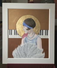 THE FLAPPER GIRL ÖL AUF