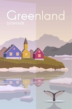 Poster Illustration Grönland