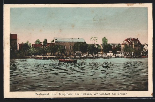 Ansichtskarte woltersdorf - ansichtskarte,