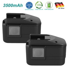 2X 3.5Ah 9.6V Ni-MH Akku für AEG BX9.6 MX9.6 4932353638 B1820R BS12C L1830R 