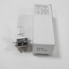   64222 Bulb 6V10W PG22   Slit
