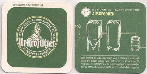 Krostitzer bierdeckel - ur-krostitzer,