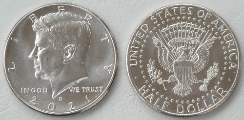 Usa kennedy half - 2021, d