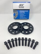 30mm 2x15mm Spurverbreiterung SCC für Volvo 5x108 63,4 + Radschrauben Spurplatte