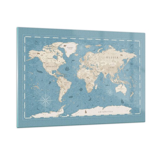 Wandbilder 120x80cm glasbild - 120x80cm,
