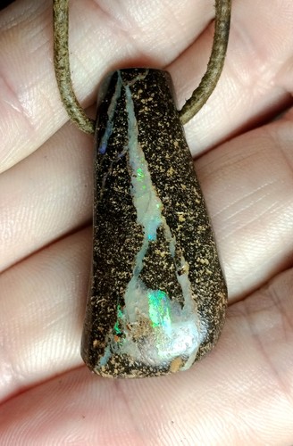 Boulder opal anhänger - opal,