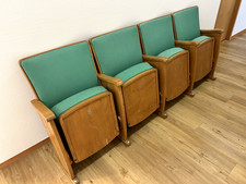 Kinostühle 50er/60er Jahre restauriert