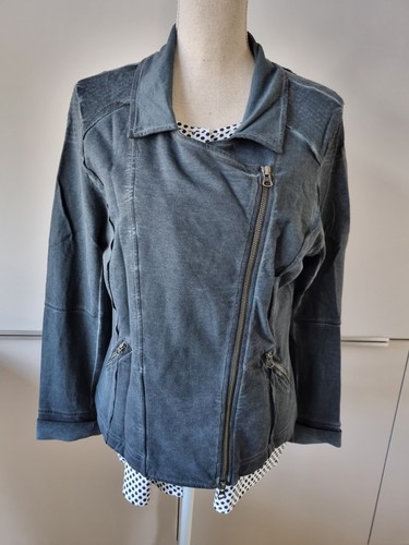 Nile sweatblazer biker blau - sweatblazer,