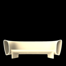 Vondom Bum Bum Sofa Sitzmöbel LED 244x100x79cm weiß Leuchte Möbelstück