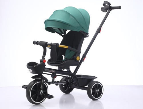 5in1 baby dreirad grün rad - grün, 3-rad