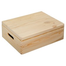 Holzkasten mit Griffen und