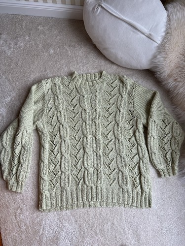 Selbstgestrickter pullover - selbstgestrickter,
