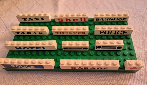 Lego alt bedruckte - -alt,