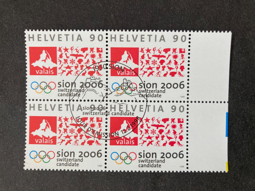 Schweiz 1998 4er block - schweiz, 4er-block