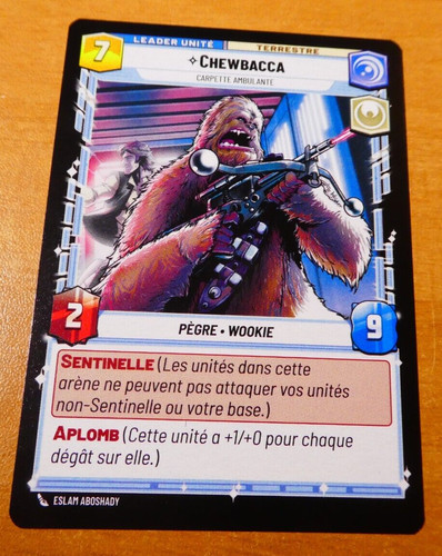 Star wars unlimited card - star, game