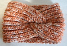 Stirnband melange Grobstrick