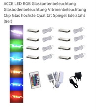 Regal / Glasboden beleuchtung 