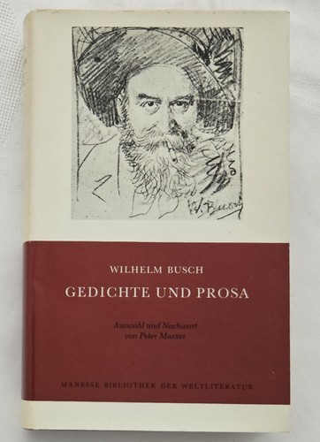Wilhelm busch gedichte - wilhelm, "gedichte
