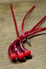 3 x Größe 12 roter Blutwurm