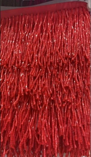 Fransen abendkleid - fransen,