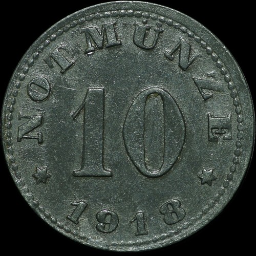 Notgeld pfennig 1918 - notgeld:,