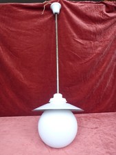 alte Lampe Kugellampe runde Lampe Hängelampe Deckenlampe Art Deco Ridem
