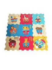 Bieco Puzzlematte 18-teilig Spielmatte für Babys XXL Kinderpuzzle Krabbeldecke 