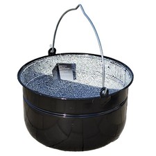 Emaille Kochtopf 14L  Fischkocher Topf Gulasch Gulaschkessel Fischkessel