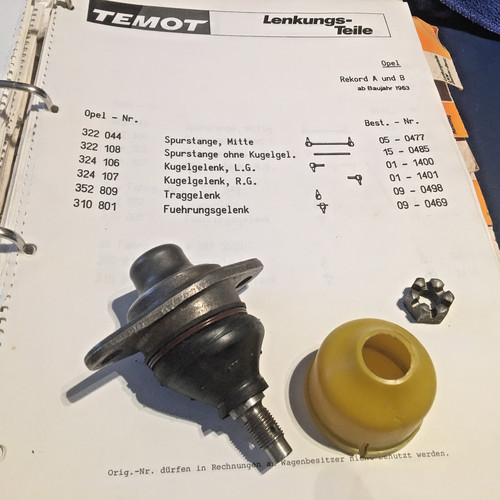 Opel rekord b - rekord, a