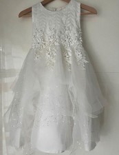 Kommunionkleid Kurz 150 Mädchen, grösse entspricht eher 134 - 150