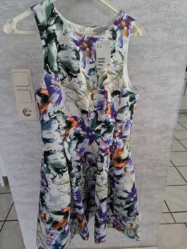 Fit flare kleid damen - &,
