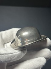 Zierkorken als Hut versilbert