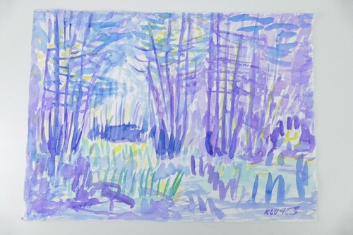 Wilhelm klußmann aquarell - wilhelm,