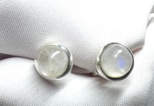 Mondstein Ohrstecker 925